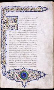 A Cod. Lat. 344 jelzetű corvina, Johannes Scholasticus Spiritualis gradatio című kötete (OSZK)